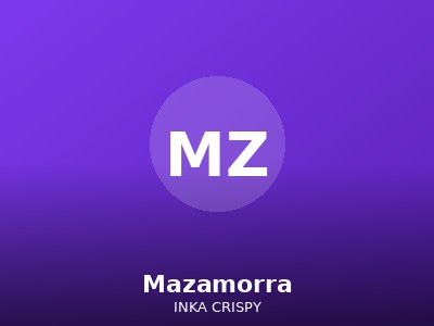 Mazamorra Morada