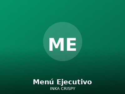 Menú Ejecutivo